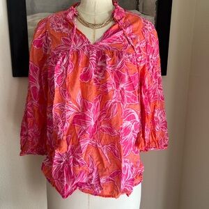 Tommy Bahama lightweight blouse size xs